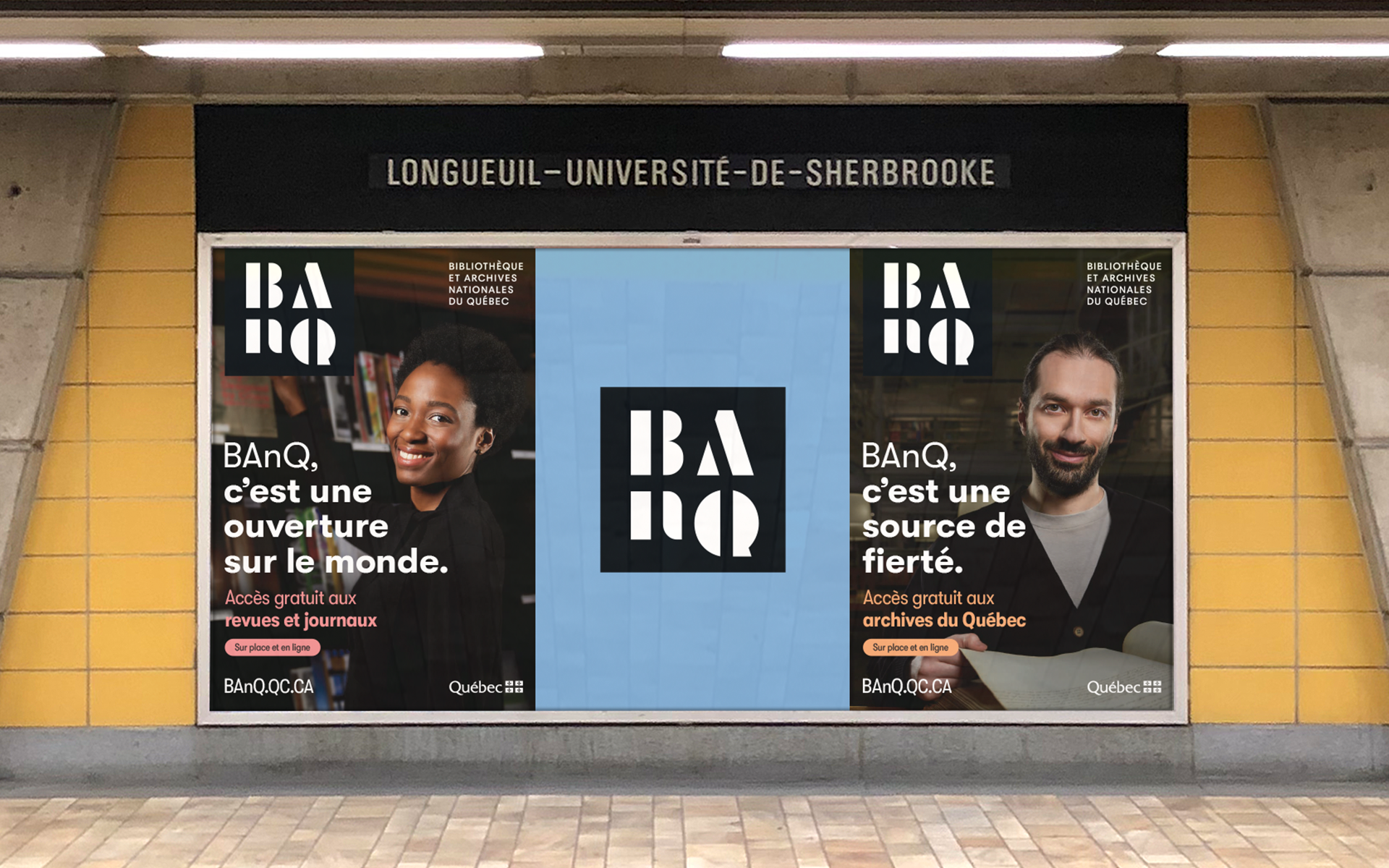 Bibliothèque et Archives nationales du Québec - Campagne publicitaire