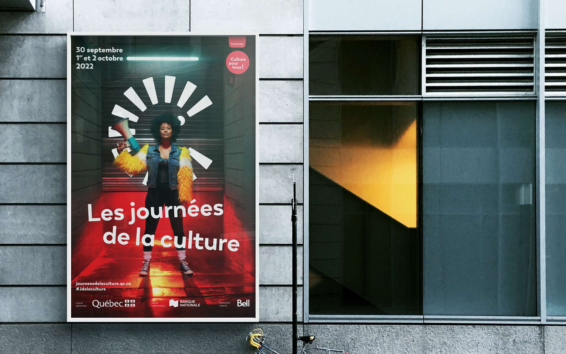 Les Journées de la culture - Campagne publicitaire de la 26<sup>e</sup> édition