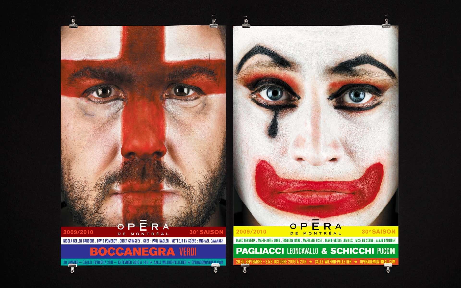 Opéra de Montréal - Campagne 2001 - 2011- Les visages